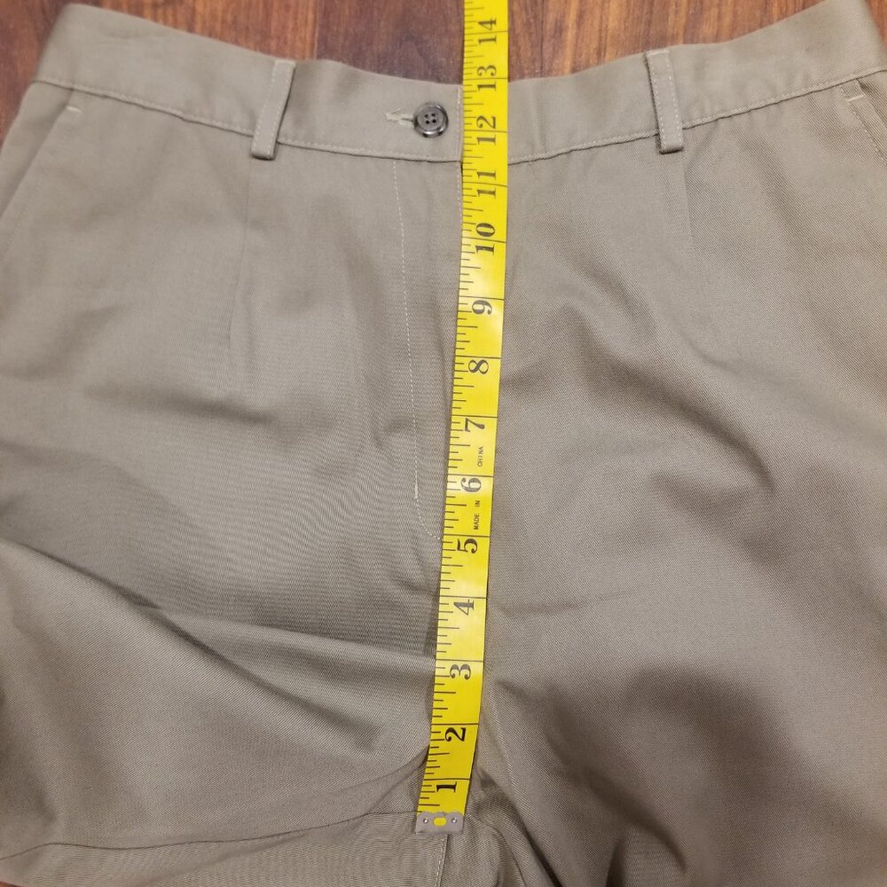 Ladies' L.L. Bean Cropped Khaki Chinos, Size 12 R, EUC - Picture 10 of 10